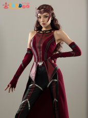 画像2: スカーレット・ウィッチ ワンダ Wanda Vision Scarlet Witch Wanda コスプレ衣装 コスチューム cosplay (2)