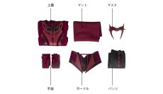 画像14: スカーレット・ウィッチ ワンダ Wanda Vision Scarlet Witch Wanda コスプレ衣装 コスチューム cosplay (14)