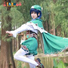 画像2: 【在庫あり】原神 Genshin モンド ウェンティ Venti コスプレ衣装 コスチューム cosplay (2)