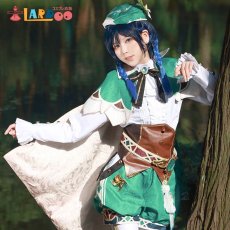 画像4: 【在庫あり】原神 Genshin モンド ウェンティ Venti コスプレ衣装 コスチューム cosplay (4)