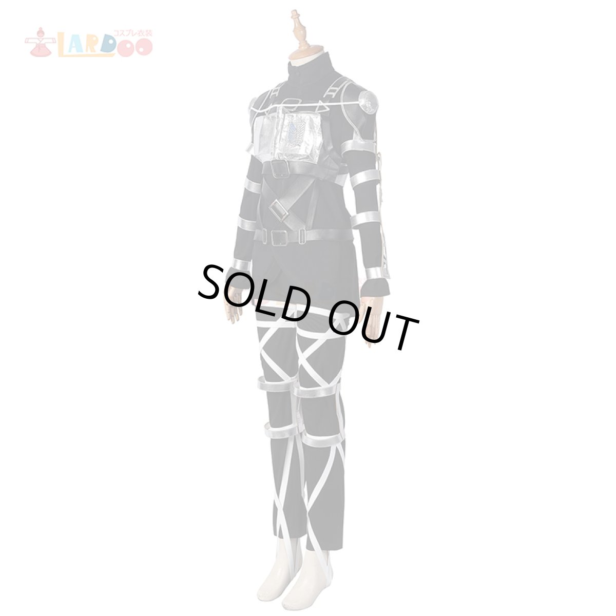 画像5: 進撃の巨人 The Final Season(ファイナルシーズン)調査兵団 自由の翼 新立体機動装置  三笠 コスプレ衣装 コスチューム cosplay  (5)