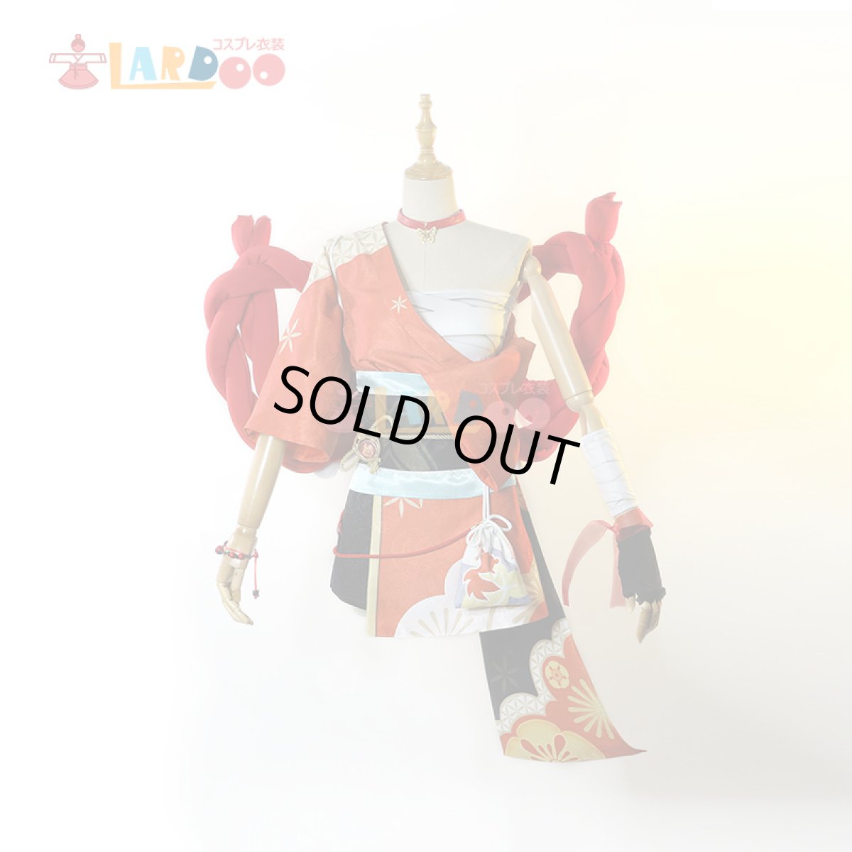 画像6: 【生産停止】原神 Genshin 稲妻 宵宮-よいみや-Yoimiya コスプレ衣装 コスチューム cosplay (6)