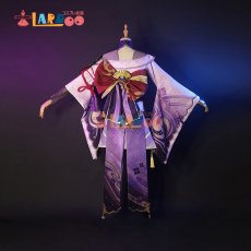 画像10: 【生産停止】原神 Genshin 稲妻 雷電将軍 コスプレ衣装 コスチューム cosplay (10)