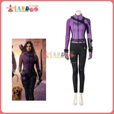 画像1: ホークアイ ケイト・ビショップ Hawkeye Kate Bishop コスプレ衣装 コスチューム cosplay (1)