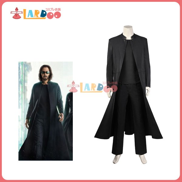 マトリックス　the matrix　ネオ　 オフィシャルコート　映画　コスプレ Amazon.co.jp: [RUSTOM] マトリックス ネオ コート ロングコート