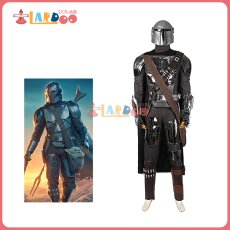 画像1: The Mandalorian Season2 マンダロリアン コスプレ衣装 ヘルメット付き ぬいぐるみ付き オーダーメイド可能 コスチューム cosplay (1)