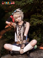 画像7: 【復刻企画】原神 Genshin モンド ベネット-Bennett コスプレ衣装 コスチューム cosplay  (7)