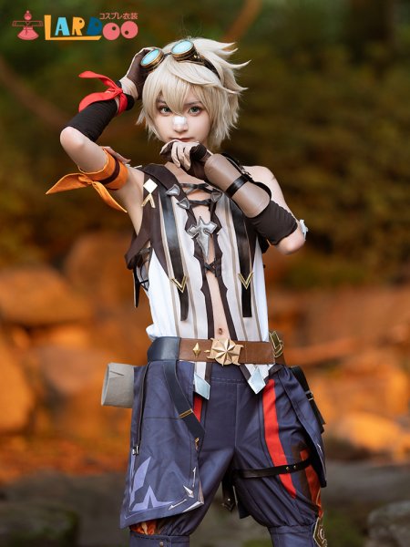 原神 Genshin モンド ベネット-Bennett コスプレ衣装 コスチューム cosplay