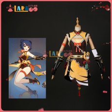 画像8: 【復刻企画】原神 Genshin 璃月 香菱-シャンリン コスプレ衣装 コスチューム cosplay  (8)