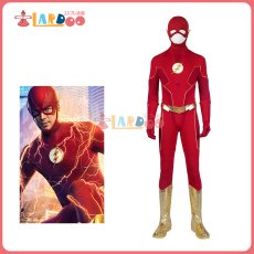 画像1: フラッシュ シーズン8 バリー・アレン The Flash Season 8 Barry Allen コスプレ衣装 コスチューム cosplay (1)