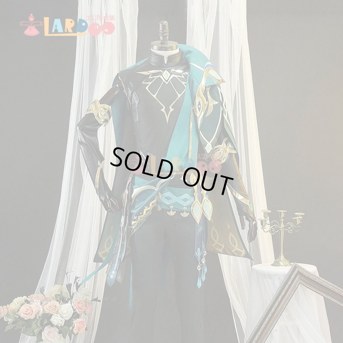 画像9: 【在庫一掃】原神 Genshin アルハイゼン-Alhaitham XSサイズ コスプレ衣装 コスチューム cosplay (9)