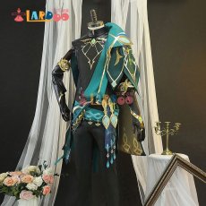 画像10: 【在庫一掃】原神 Genshin アルハイゼン-Alhaitham XSサイズ コスプレ衣装 コスチューム cosplay (10)