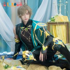 画像1: 【半額処分】原神 Genshin アルハイゼン-Alhaitham コスプレ衣装 コスチューム cosplay (1)