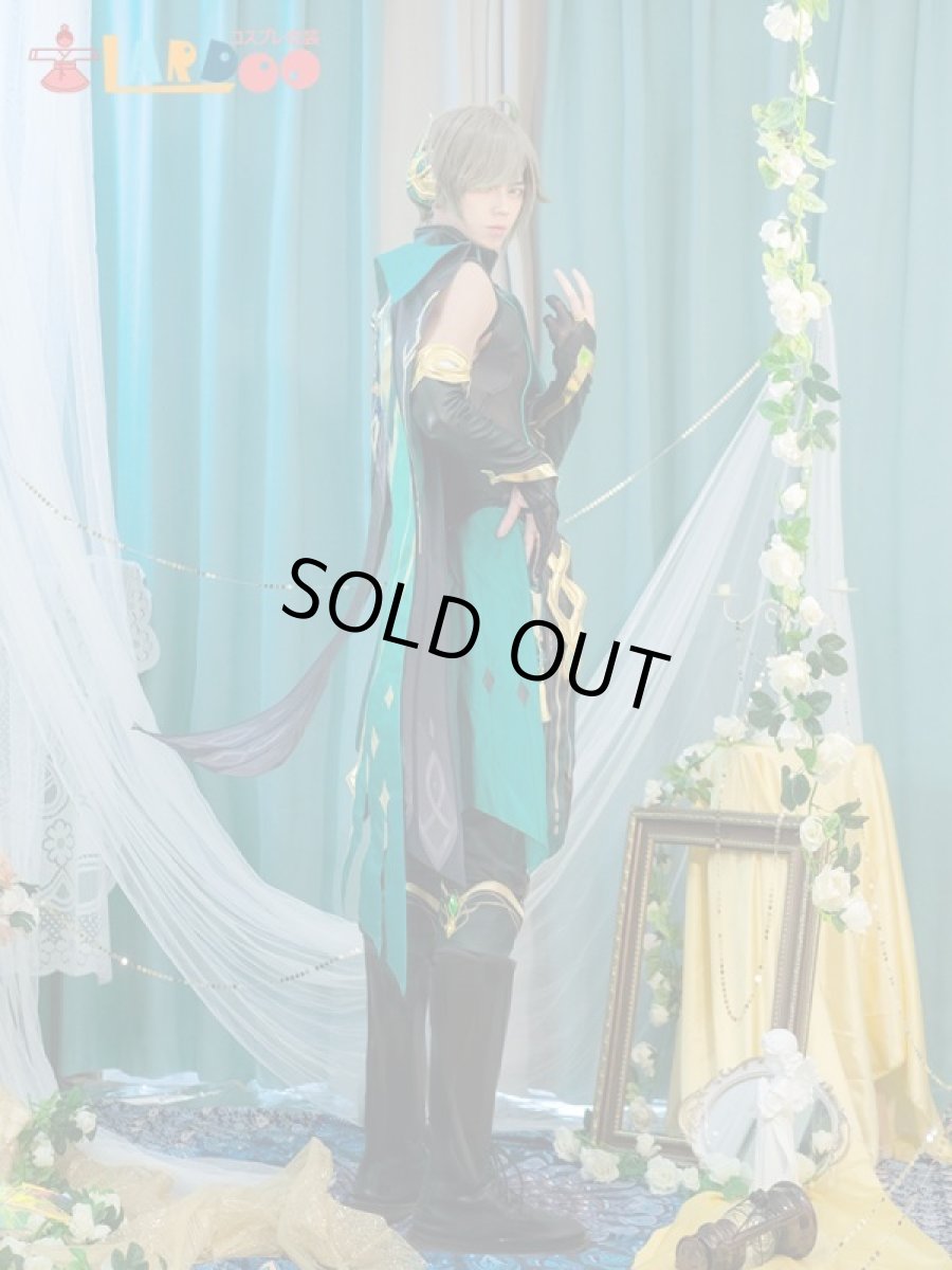 画像3: 【在庫一掃】原神 Genshin アルハイゼン-Alhaitham XSサイズ コスプレ衣装 コスチューム cosplay (3)