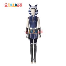 画像4: 『スター・ウォーズ/クローン・ウォーズ』Star Wars: The Clone Wars アソーカ・タノ Ahsoka Tano コスプレ衣装 コスチューム cosplay (4)