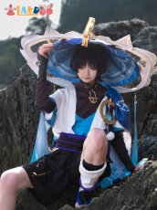 画像3: 【復刻企画】原神 Genshin スメール 放浪者-wanderer コスプレ衣装 帽子なし コスチューム cosplay (3)