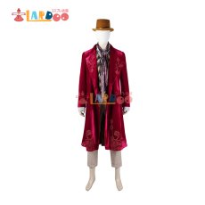 画像2: ウォンカとチョコレート工場のはじまり ウィリー・ウォンカ/Willy Wonka コスプレ衣装 コスチューム cosplay (2)