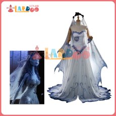 画像8: Corpse Bride コープスブライド エミリー コスプレ衣装 コスチューム cosplay (8)