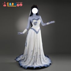 画像1: Corpse Bride コープスブライド エミリー コスプレ衣装 コスチューム cosplay (1)