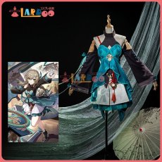画像1: 【生産停止】崩壊スターレイル HonkaiStarRail 青雀-セイジャク-Qingque コスプレ衣装 コスチューム cosplay (1)