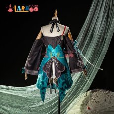 画像4: 【生産停止】崩壊スターレイル HonkaiStarRail 青雀-セイジャク-Qingque コスプレ衣装 コスチューム cosplay (4)