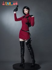 画像3: 【在庫あり】バイオハザード RE:4 Ada Wong エイダ ウォン ニットワンピース コスプレ衣装 コスチューム Resident Evil4 cosplay (3)