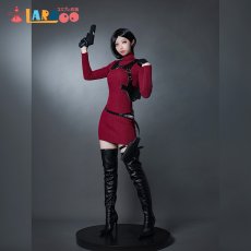 画像1: 【在庫あり】バイオハザード RE:4 Ada Wong エイダ ウォン ニットワンピース コスプレ衣装 コスチューム Resident Evil4 cosplay (1)