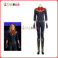 画像1: マーベルズ The Marvels キャロル・ダンヴァース/ダンバース Carol Danvers キャプテン・マーベル  コスプレ衣装 コスチューム cosplay (1)