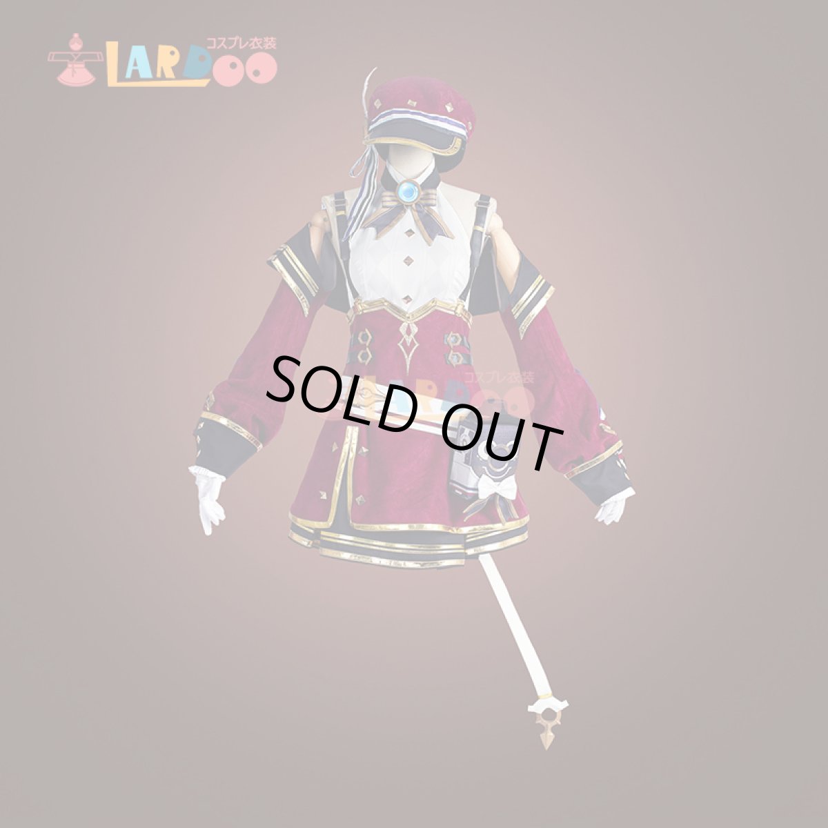 画像2: 【生産停止】原神 Genshin  フォンテーヌ シャルロット-Charlotte コスプレ衣装 コスチューム cosplay (2)