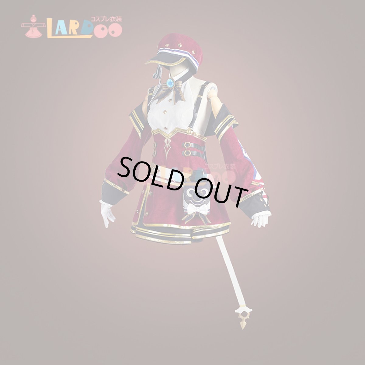 画像4: 【生産停止】原神 Genshin  フォンテーヌ シャルロット-Charlotte コスプレ衣装 コスチューム cosplay (4)