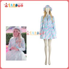 画像1: 映画バービー Barbie バービー コスプレ衣装 ブルースーツ コスチューム cosplay (1)