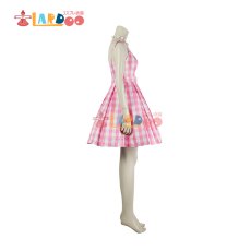 画像4: 映画バービー Barbie バービー コスプレ衣装 ピンクワンピース コスチューム cosplay (4)
