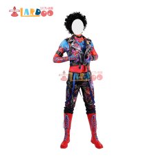 画像8: スパイダーマン:アクロス・ザ・スパイダーバース Spider-Punk Hobart 'Hobie' Brown ホバート・“ホービー”・ブラウン / スパイダーパンク コスプレ衣装 コスチューム cosplay (8)