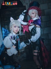 画像7: 【再販アンケート】原神 Genshin フォンテーヌ リネ-Lyney コスプレ衣装 コスチューム cosplay (7)