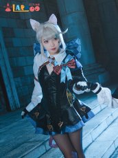 画像7: 【復刻企画】原神 Genshin フォンテーヌ リネット-Lynette コスプレ衣装 コスチューム cosplay (7)