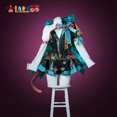 画像10: 【復刻企画】原神 Genshin フォンテーヌ リネット-Lynette コスプレ衣装 コスチューム cosplay (10)