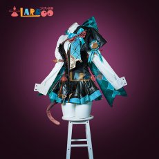 画像11: 【復刻企画】原神 Genshin フォンテーヌ リネット-Lynette コスプレ衣装 コスチューム cosplay (11)