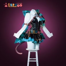 画像12: 【復刻企画】原神 Genshin フォンテーヌ リネット-Lynette コスプレ衣装 コスチューム cosplay (12)