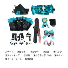 画像14: 【復刻企画】原神 Genshin フォンテーヌ リネット-Lynette コスプレ衣装 コスチューム cosplay (14)