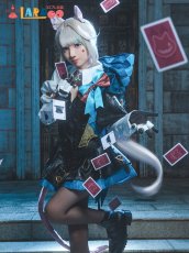 画像6: 【復刻企画】原神 Genshin フォンテーヌ リネット-Lynette コスプレ衣装 コスチューム cosplay (6)