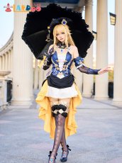 画像2: 【生産停止】原神 Genshin  フォンテーヌ ナヴィア-Navia コスプレ衣装 コスチューム cosplay (2)