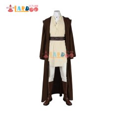 画像2: スター・ウォーズ エピソード2/クローンの攻撃 オビ ワン ケノービ/Obi-Wan Kenobi コスプレ衣装 改良版 コスチューム cosplay (2)