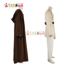 画像4: スター・ウォーズ エピソード2/クローンの攻撃 オビ ワン ケノービ/Obi-Wan Kenobi コスプレ衣装 改良版 コスチューム cosplay (4)