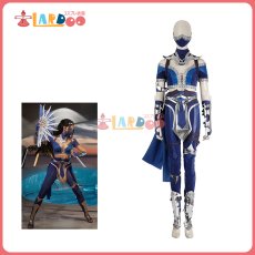 画像6: モータルコンバット Mortal Kombat シリーズ1 キタナ/Kitana コスプレ衣装 コスチューム オーダーメイド可能 cosplay (6)