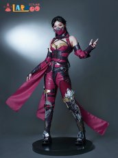 画像2: モータルコンバット Mortal Kombat シリーズ1 ミレーナ/Mileena コスプレ衣装 コスチューム オーダーメイド可能 cosplay (2)