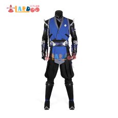 画像2: モータルコンバット Mortal Kombat シリーズ1 サブ・ゼロ/Sub-Zero コスプレ衣装 コスチューム cosplay (2)