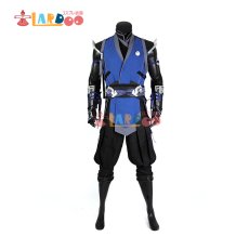 画像4: モータルコンバット Mortal Kombat シリーズ1 サブ・ゼロ/Sub-Zero コスプレ衣装 コスチューム cosplay (4)