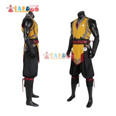 画像6: モータルコンバット Mortal Kombat シリーズ1 スコーピオン/Scorpion コスプレ衣装 コスチューム cosplay (6)