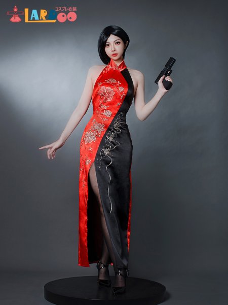 バイオハザード RE:4 Ada Wong エイダ ウォン 刺繍チャイナドレス