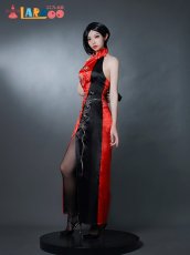 画像3: 【在庫あり】バイオハザード RE:4 Ada Wong エイダ ウォン 刺繍チャイナドレス コスプレ衣装 コスチューム Resident Evil4 cosplay (3)